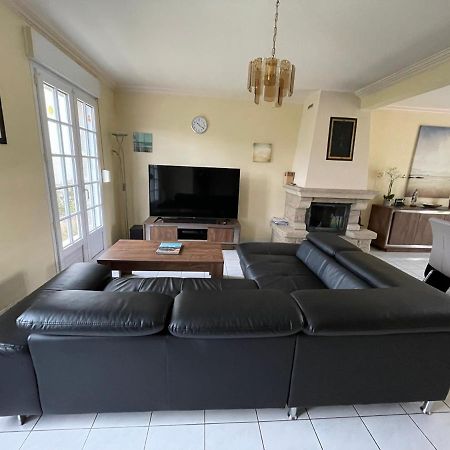 Spacieuse Maison Typique Pour 10 Personnes Vue Mer Plage A 10 Minutes A Pied- Ideale Pour Des Vacances Ou Un Weekend En Famille Ou Entre Amis Etables-sur-Mer Luaran gambar