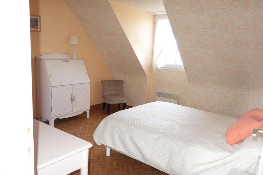 Spacieuse Maison Typique Pour 10 Personnes Vue Mer Plage A 10 Minutes A Pied- Ideale Pour Des Vacances Ou Un Weekend En Famille Ou Entre Amis Etables-sur-Mer Luaran gambar