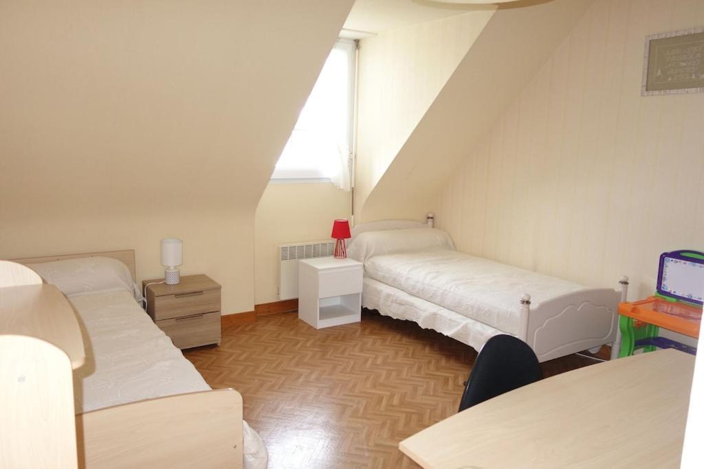 Spacieuse Maison Typique Pour 10 Personnes Vue Mer Plage A 10 Minutes A Pied- Ideale Pour Des Vacances Ou Un Weekend En Famille Ou Entre Amis Etables-sur-Mer Luaran gambar